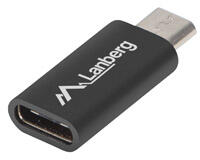 Lanberg Usb-c(f) 2.0-usb Micro(m) Adapter Fekete