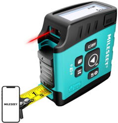 Mileseey Laser Distance Meter Mileseey DT20 with tape measure 40m (59863)