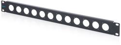 ASSMANN 1U rack panel for 12 x D-Type modules DN-97696 (DN-97696)