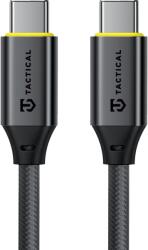 Tactical FAST ROPE ARAMID 2.0 FONOTT SZÖVET USB-C/USB-C GYORSTÖLTŐ ADATKÁBEL 100W 10Gbps 0, 3m FEKETE (8596311292309) - dvdlemezbolt