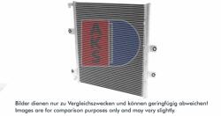 AKS DASIS Radiator Aer Conditionat Condensator 560x470x25 Fendt 207 F Vario 207 V Vario 208 F Vario 208 V Vario 209 F Vario 209 P (422050N)