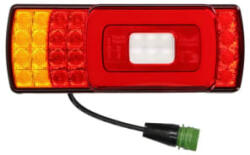 ASPOCK Lampa Spate Dreapta Ecofab (led 10/12/24/30v cu Semnalizare Lampa Anti-ceata Lampa Mers Inapoi cu Lumini Frana Lumini (A41-2010-021)