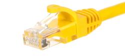 NETRACK patch cable RJ45, snagless boot, Cat 6 UTP, 3m yellow (BZPAT36Y)