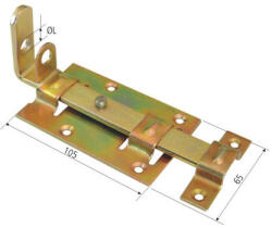 P&P ZAVOR APLICAT CU INEL LACAT 65/105MM (0012-105)