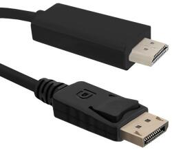 Qoltec Cable DisplayPort v1.2 / HDMI | 4Kx2K | 3m (50437)