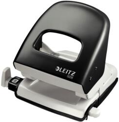 Leitz Perforator metalic, 30 coli, LEITZ 5008 - negru (L-50080095) - vexio