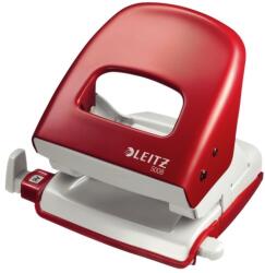 Leitz Perforator metalic, 30 coli, LEITZ 5008 - rosu (L-50080025) - vexio