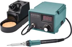 EXTOL INDUSTRIAL gép forrasztó állomás, 70W, 200-450°C, elektronikusan szabályozott, 2 heggyel (8794520)