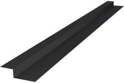 Precit Roof Profil agățare pentru coamă PRECIT pentru tablă prefălțuită Click 0, 5x90x2000 mm RAL 8019 big stone mat (A28019PS208)
