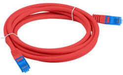 Lanberg PATCHCORD S/FTP CAT. 6A 2M RED LSZH (PCF6A-10CC-0200-R) - vexio