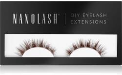 Nanolash DIY Eyelash Extensions set pentru extensia genelor acasă Harmony BROWN 36 buc