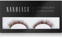 Nanolash DIY Eyelash Extensions set pentru extensia genelor acasă Fantasy BROWN 36 buc