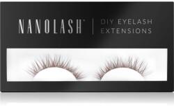 Nanolash DIY Eyelash Extensions set pentru extensia genelor acasă Classy BROWN 36 buc