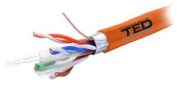 Ted Electric CABLU FTP CAT 6 CUPRU 0.56MM LSZH 305M TED EL (KAB-TED5)