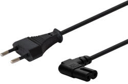 SAVIO CL-144 Power cable Black 3 m angled (CL-144) - vexio