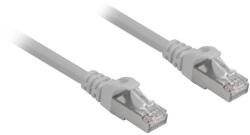 Sharkoon network cable RJ45 CAT. 6a SFTP LSOH grey 0, 25m - HalogenFree (4044951018406)