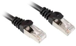 Sharkoon Kabel sieciowy RJ45 Cat. 6 SFTP - Negru - 1.5 (4044951017805)
