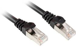 Sharkoon RJ45 CAT. 6a SFTP LSOH black 5, 0m - Halogen free (4044951018383)