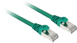 Sharkoon patch network cable SFTP, RJ-45, with Cat. 7a raw cable (green, 50cm) (4044951029532)