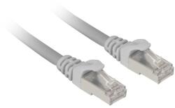 Sharkoon patch network cable SFTP, RJ-45, with Cat. 7a raw cable (grey, 7.5 meters) (4044951029723)