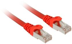 Sharkoon patch network cable SFTP, RJ-45, with Cat. 7a raw cable (red, 1 meter) (4044951029471)