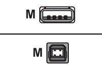 Sharkoon Cable USB 2.0 A-B black 3, 0m (4044951015276)