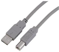 Sharkoon Cable USB 2.0 A-B gray 0, 5m (4044951015290)