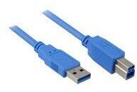 Sharkoon Cable USB 3.0 A-B black 2m (4044951015641)