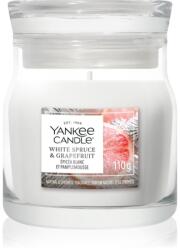Yankee Candle White Spruce & Grapefruit illatgyertya Signature 110 g
