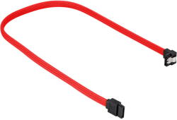 Sharkoon SATA III Angled Cable red - 45 cm (4044951016501)