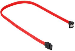 Sharkoon SATA III Angled Cable red - 60 cm (4044951016556)