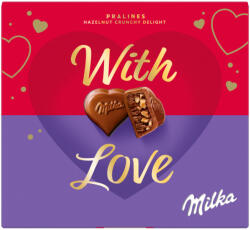 Milka I LOVE MOGYORÓ PRALINÉ 105 g - ecofamily