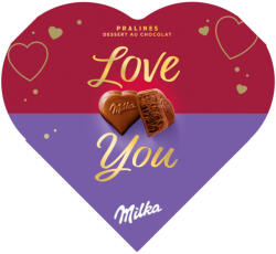 Milka I LOVE DESSZERT TEJCSOKOLÁDÉ DARABOK 44 g - ecofamily