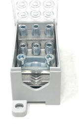 Pollmann Electrotech Fővezeték sorkapocs 1P 1x 6/1x70mm2 6x 2, 5/6x35mm2 160A PVB 160-6 2080720 Pollmann (2080720)