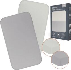 Lionelo Bamboo Sheet, Off White Grey, 70 × 28 cm