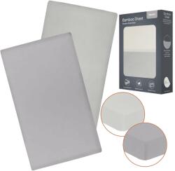 Lionelo Bamboo Sheet, Off White Grey, 118 × 60 cm