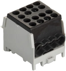 Pollmann Electrotech Fővezeték sorkapocs 2x 25/6x16mm2 fekete HLAK 25-1/6 M2 2080177 Pollmann (2080177)