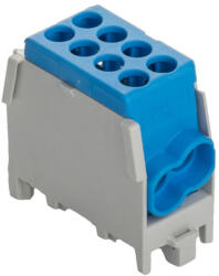 Pollmann Electrotech HLAK 25-1/2/25 M2 elosztótömb 1P 2x25mm2, 2x25mm2, kék, sorolható 2080189 Pollmann (2080189)