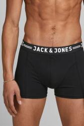 Jack & Jones Jack & Jones, Logós derékpántú boxer szett - 3 db, Fehér, Fekete, L (12081832-BLACK-BLACK-L)