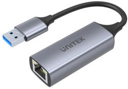 Unitek U1309A cable gender changer USB A RJ45 Grey (U1309A)