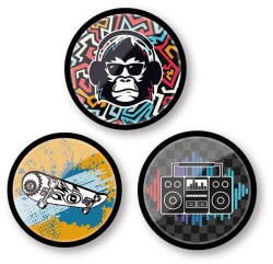 Nikidom Insigne, 3buc/set, Roller NIKIDOM - Beat (ND-9107)