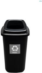 Plafor Cos plastic reciclare selectiva, capacitate 28l, PLAFOR Sort - negru cu capac negru - altele (PL-683-08) - vexio Cos de gunoi