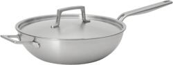 FABINI Lucca 4.0 Pro rozsdamentes acél wok serpenyő, fedővel, 30cm (113412313010110)