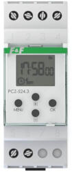 F& F Időkapcsoló programozható F& F LCD, DIN, 24-264V AC/DC PCZ-524 (PCZ-524)