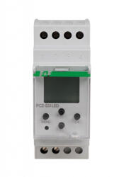F& F Időkapcsoló programozható F& F LCD, DIN, 9-30VDC, LED kijelző PCZ-531LED (PCZ-531LED)