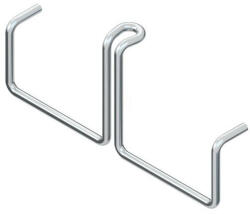 NIEDAX Függesztő csíptető, 200mm, 0.2kN REBI 60200 DV Niedax (REBI60200DV)