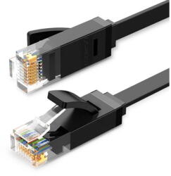 UGREEN Flat cable Ethernet RJ45 Cat. 6 UTP 1m Negru (020829) - vexio
