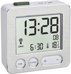 TFA Digital Radio Alarm Clock (black) (60.2545.54)