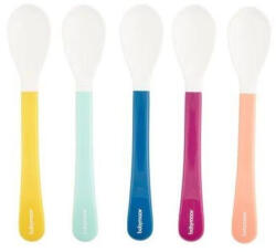 Babymoov Set 5 lingurite multicolore Set pentru masa bebelusi