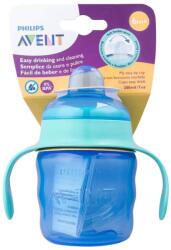 Philips Cana cu tetina de formare Philips Avent, 6 luni+, verde, 200 ml, SCF551/05, Philips Set pentru masa bebelusi